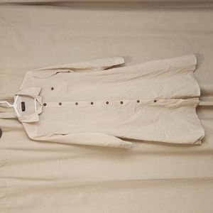 Long button down tunic